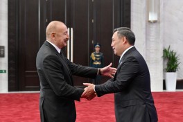 Prezident İlham Əliyev “ŞƏT plyus” formatında görüşdə iştirak edir - FOTO  - VİDEO  - YENİLƏNİB 