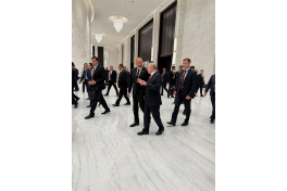 Prezident İlham Əliyevlə Vladimir Putin Bişkekdə ŞƏT sammiti çərçivəsində söhbət ediblər - FOTO  - VİDEO 