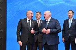 Prezident İlham Əliyev “ŞƏT plyus” formatında görüşdə çıxış edib - FOTO  - VİDEO  - YENİLƏNİB-2 