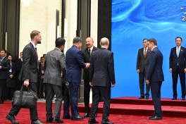 Prezident İlham Əliyev “ŞƏT plyus” formatında görüşdə çıxış edib - FOTO  - VİDEO  - YENİLƏNİB-2 