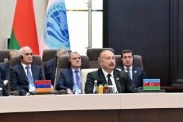 Prezident İlham Əliyev “ŞƏT plyus” formatında görüşdə çıxış edib - FOTO  - VİDEO  - YENİLƏNİB-2 