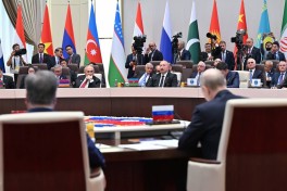 Prezident İlham Əliyev “ŞƏT plyus” formatında görüşdə çıxış edib - FOTO  - VİDEO  - YENİLƏNİB-2 