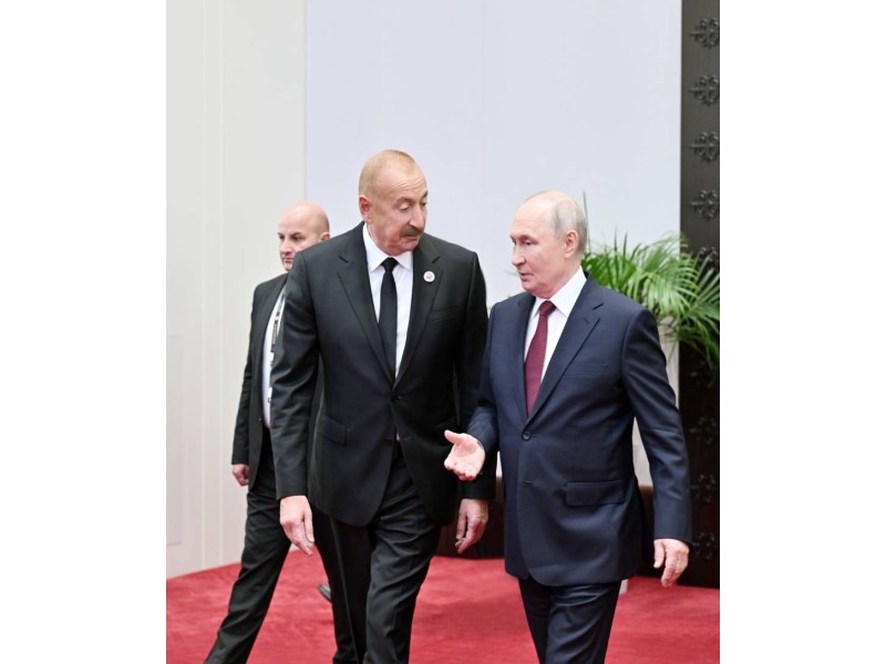 Prezident İlham Əliyev “ŞƏT plyus” formatında görüşdə çıxış edib - FOTO  - VİDEO  - YENİLƏNİB-2 