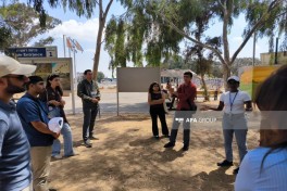 Azərbaycanlı jurnalistlər 7 oktyabr hücumlarının baş verdiyi Nahal Oz kibbutzunda olub - FOTO 
