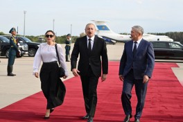 Prezident İlham Əliyevin Qırğızıstana səfəri başa çatıb
