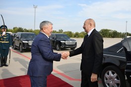 Prezident İlham Əliyevin Qırğızıstana səfəri başa çatıb