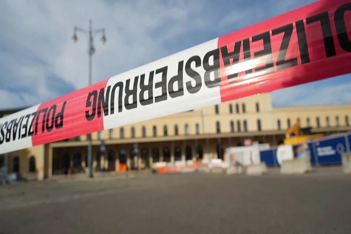 Two injured in explosion near S. Germany train station