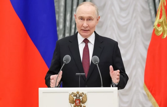 Rusiya prezidenti Vladimir Putin