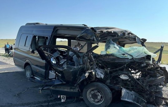 Ermənistanda yol qəzasında beş nəfər ölüb, 7 nəfər yaralanıb
