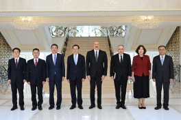 Prezident İlham Əliyev Çin Baş prokurorunu qəbul edib
