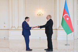 Prezident İlham Əliyev BMT-nin Azərbaycanda yeni təyin olunmuş rezident əlaqələndiricisini qəbul edib