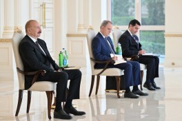Prezident İlham Əliyev BMT-nin Azərbaycanda yeni təyin olunmuş rezident əlaqələndiricisini qəbul edib