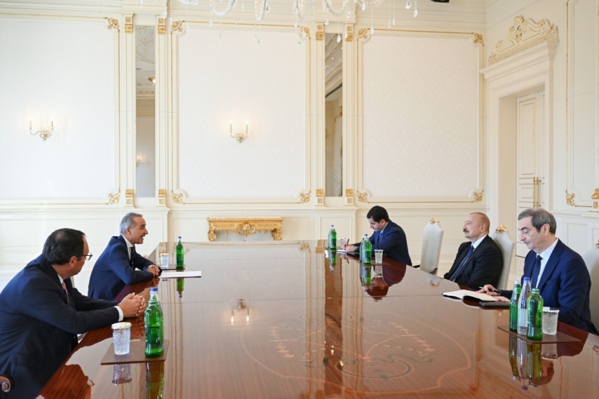Президент Ильхам Алиев принял президента Парламентской ассамблеи ОБСЕ