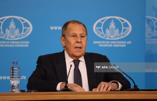 Rusiya xarici işlər naziri Sergey Lavrov