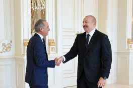 Prezident İlham Əliyev ATƏT Parlament Assambleyasının prezidentini qəbul edib