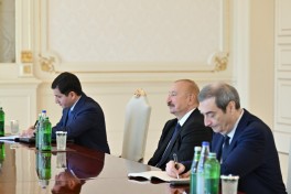 Prezident İlham Əliyev ATƏT Parlament Assambleyasının prezidentini qəbul edib