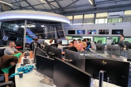 Azərbaycanlı jurnalistlər i24NEWS telekanalının redaksiyasını ziyarət ediblər - FOTO 