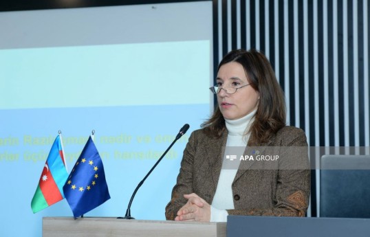 Avropa İttifaqının (Aİ) Azərbaycandakı nümayəndəliyinin rəhbəri Mariyana Kuyundziç