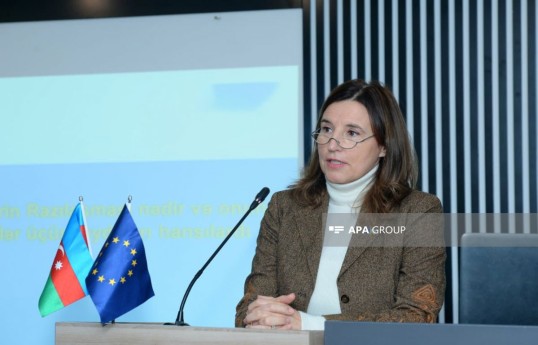 Avropa İttifaqının (Aİ) Azərbaycandakı nümayəndəliyinin rəhbəri Mariyana Kuyundziç