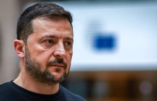 Zelenski Rusiyanı hava zərbələrini müvəqqəti olaraq dayandırmağa çağırıb