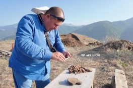 Yardımlıda arxeoloji qazıntı zamanı eradan əvvəl IX-X əsrlərə aid qalıqlar tapılıb - FOTO 