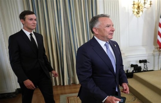 ABŞ Prezidenti Donald Trampın xüsusi nümayəndəsi Stiv Uitkoff və ABŞ-lı iş adamı Cared Kuşner