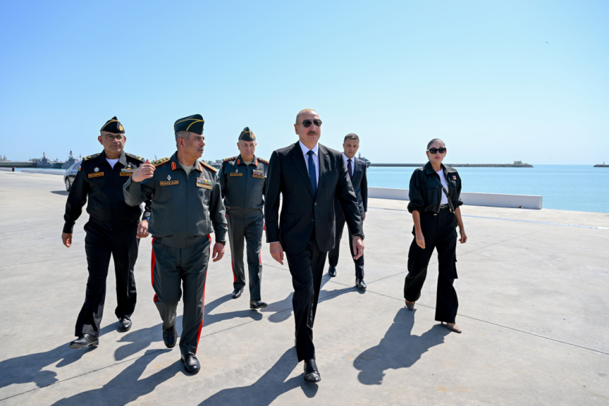 President Ilham Aliyev visited Azerbaijani Navy-<span class="red_color">PHOTO