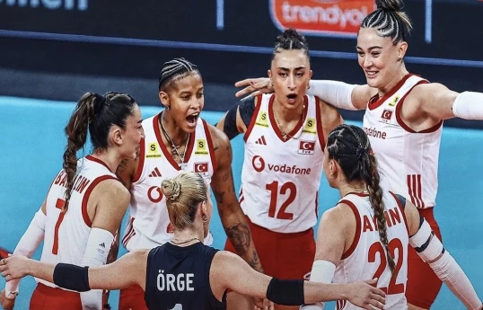 Türkiyənin qadın voleybol millisi Avropa çempionu olub