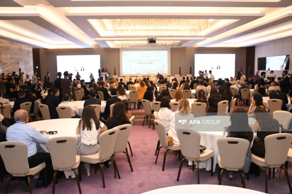 UNFCCC Fourth Climate Week gets underway in Baku - <span class="red_color">PHOTO