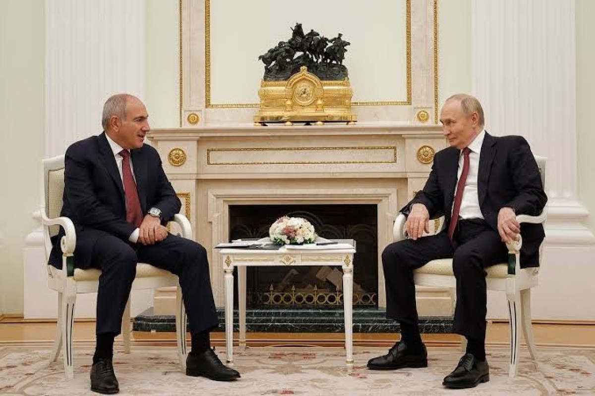 Nikol Paşinyan, Vladimir Putin