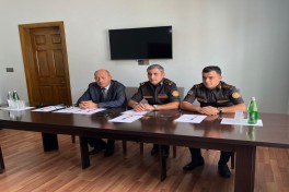 Fövqəladə hallarda davranış qaydaları barədə tədbirlər keçirilib