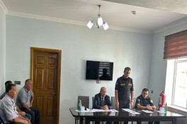 Fövqəladə hallarda davranış qaydaları barədə tədbirlər keçirilib
