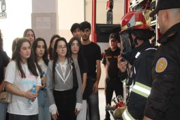 Dövlət Yanğından Mühafizə Xidməti Sumqayıtda “açıq qapı günü” keçirib