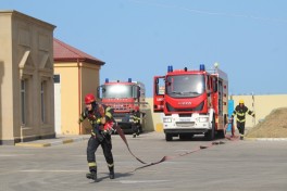 Dövlət Yanğından Mühafizə Xidməti Sumqayıtda “açıq qapı günü” keçirib
