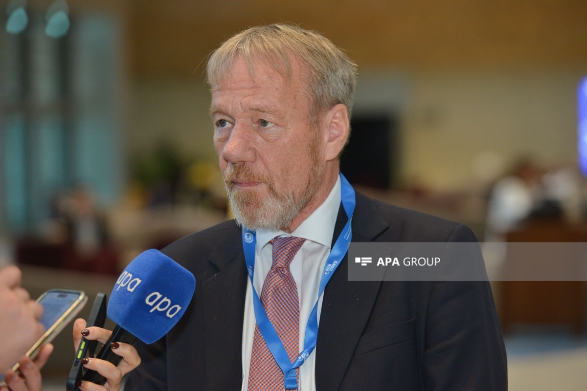 Dünya İqlim Fondu təşkilatının təsisçisi və baş icraçı direktoru Jens Nielsen
