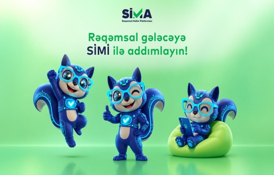 SİMA yeni maskotu “Simi”ni təqdim edib - VİDEO 