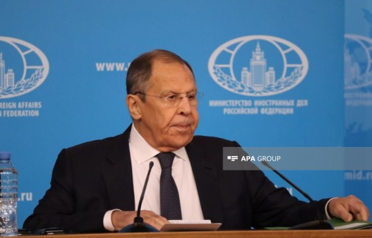 Rusiya xarici işlər naziri Sergey Lavrov