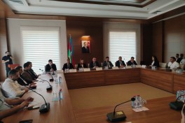 Ağdaşda fövqəladə hallarda risklərin idarə olunması ilə bağlı tədbir keçirilib