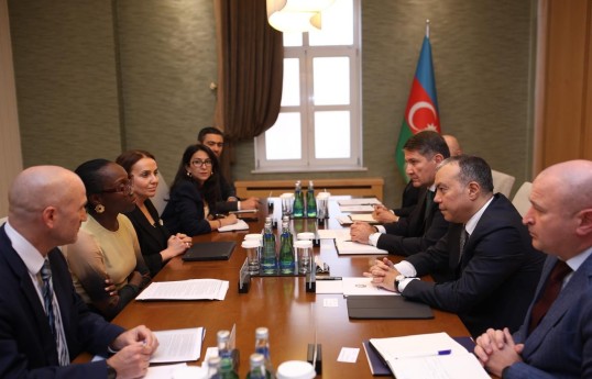 Sahil Babayev Dünya Bankının nümayəndə heyəti ilə əməkdaşlığın genişləndirilməsini müzakirə edib