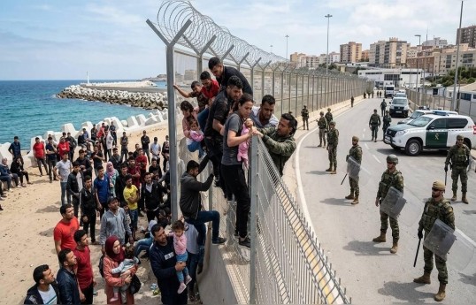 KİV: İspaniya kəşfiyyatı Seutaya qanunsuz miqrant axını riski barədə əvvəlcədən xəbərdarlıq edib
