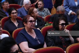 Xalq artisti Aleksandr Şarovski ilə vida mərasimi keçirilib - YENİLƏNİB - FOTO