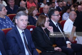 Xalq artisti Aleksandr Şarovski ilə vida mərasimi keçirilib - YENİLƏNİB - FOTO