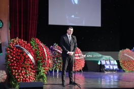 Xalq artisti Aleksandr Şarovski ilə vida mərasimi keçirilib - YENİLƏNİB - FOTO