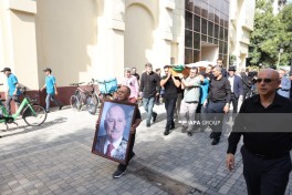 Xalq artisti Aleksandr Şarovski ilə vida mərasimi keçirilib - YENİLƏNİB - FOTO