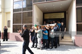 Xalq artisti Aleksandr Şarovski ilə vida mərasimi keçirilib - YENİLƏNİB - FOTO