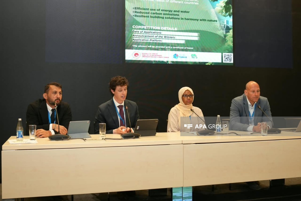 Bakıda Dördüncü İqlim Həftəsi çərçivəsində növbəti panel keçirilib