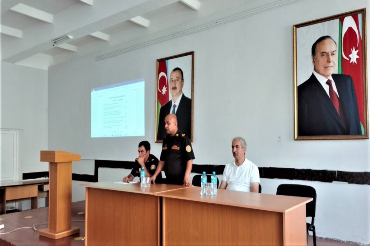 FHN-in Şimal-qərb Regional Mərkəzi mülki müdafiə kursları keçirib - <span class="red_color">FOTO