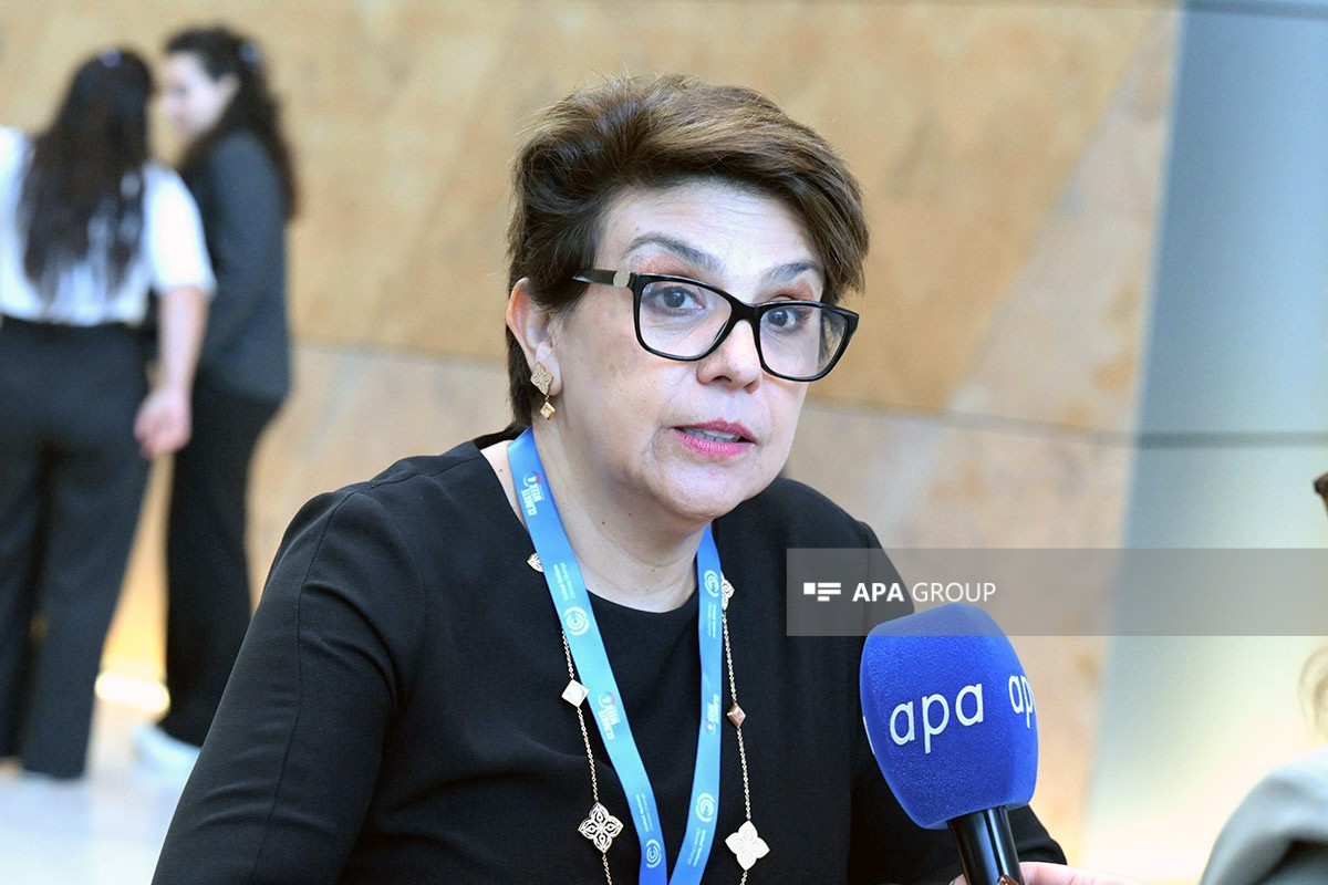 Meksikanın Azərbaycandakı fövqəladə və səlahiyyətli səfiri Maria Victoria Romero Kabalyero