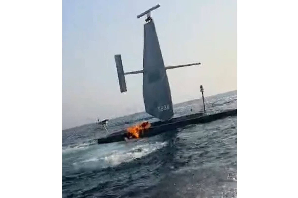 İran ABŞ ordusuna aid pilotsuz sualtı qayığı vurub - <span class="red_color">VİDEO