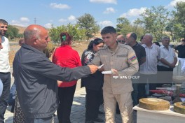 Növbəti köç karvanı Şükürbəyli kəndinə çatıb - FOTO  - YENİLƏNİB 